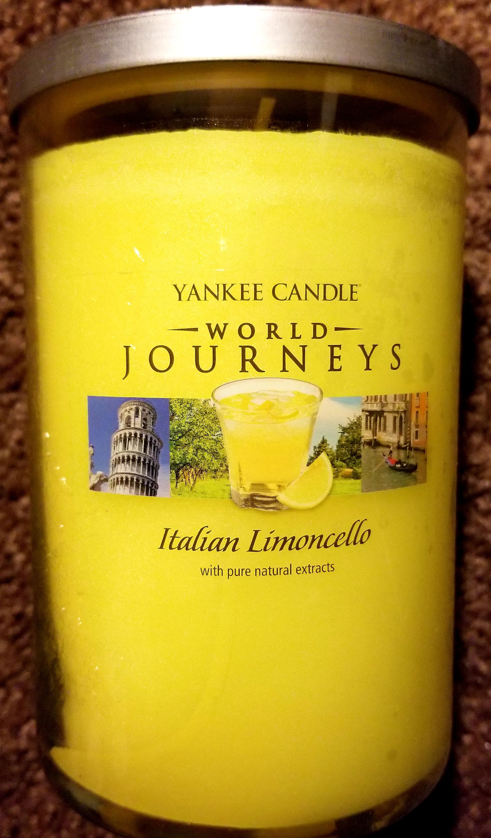 CANDLE: International Yankee Italy Italian Limoncello 2014 - Yankee Candle (International Candles) action figure collectible - Main Image 1