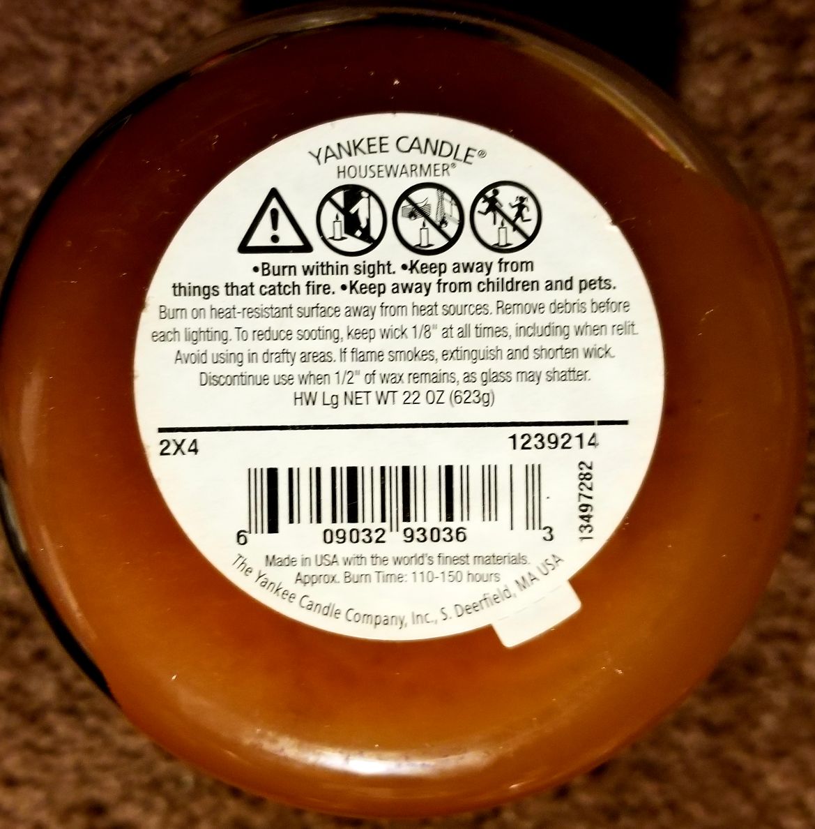 CANDLE: Man Candles Yankee 2x4 2013 - Yankee Candle (Man Candles) action figure collectible - Main Image 2