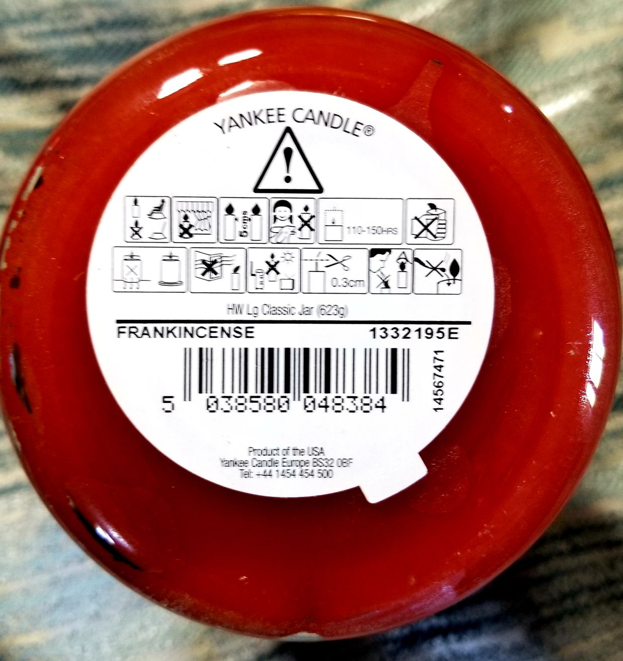 CANDLE: Grand Bazaar Yankee Frankincense 2015  - Yankee Candle (International Candles) action figure collectible [Barcode 5038580048384] - Main Image 2