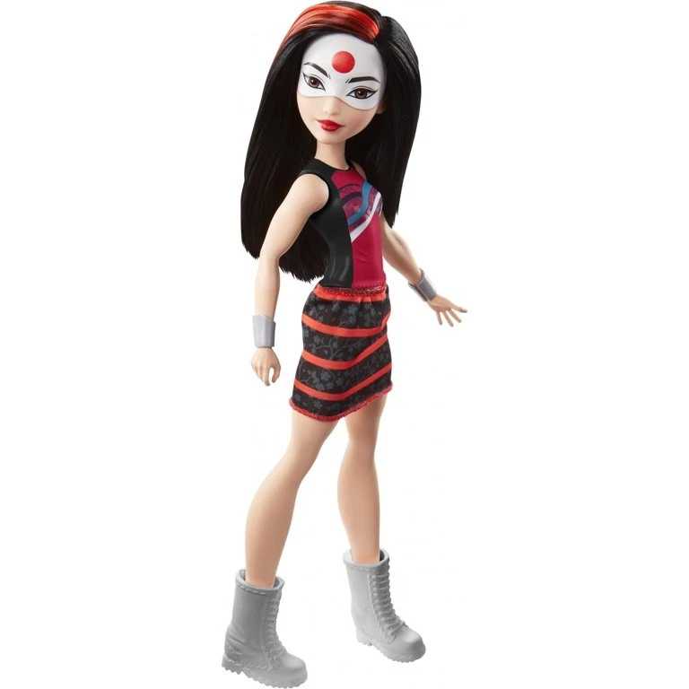 DC Super Hero Girls 12 inch Katana Gymnastics Basic Doll - DC Mattel (DC Superhero Girls) action figure collectible [Barcode 887961623857] - Main Image 3