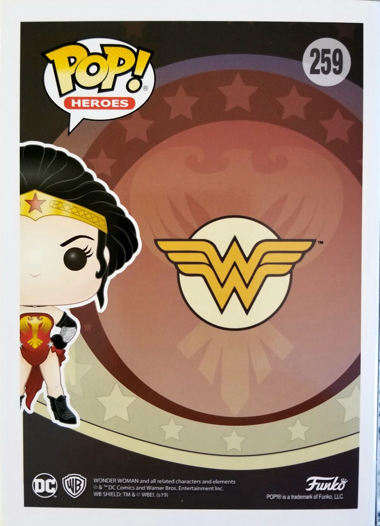 Funko Pop! Heros: Wonder Woman (Amazonian) - Funko (Wonder Woman) action figure collectible [Barcode 0889698387736] - Main Image 2