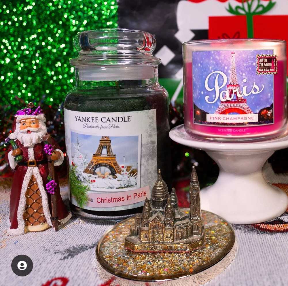 CANDLE: New Years Bath & Bodyworks Paris Pink Champagne France - Bath & Bodyworks Candle (International Candles) action figure collectible - Main Image 3