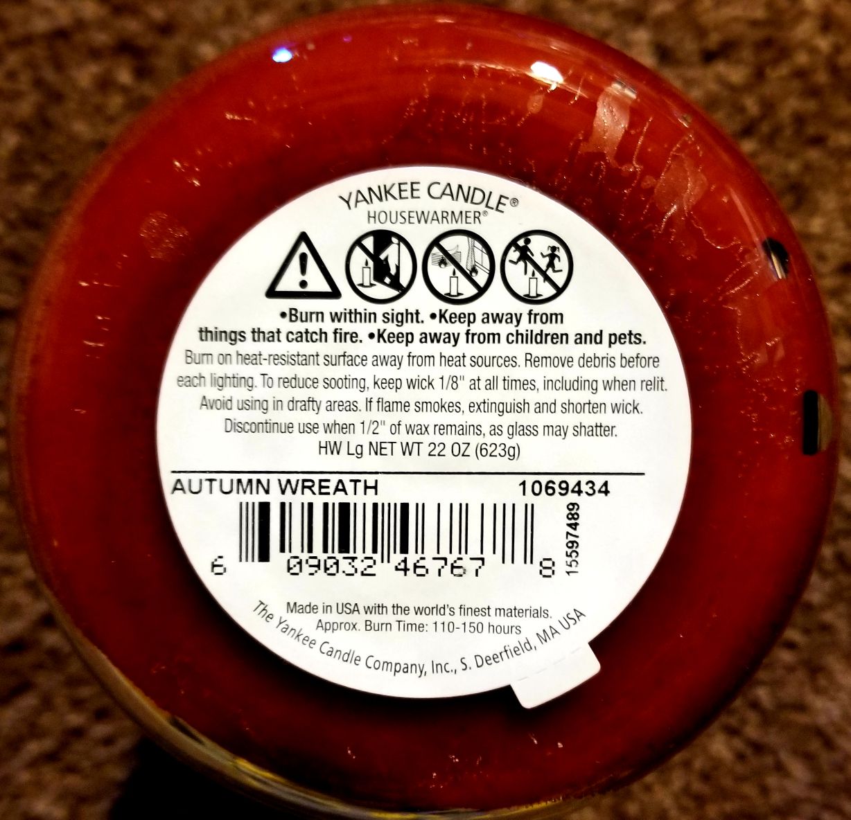 CANDLE: Autumn Yankee Autumn Wreath - Yankee Candle (Autumn Candles) action figure collectible - Main Image 2