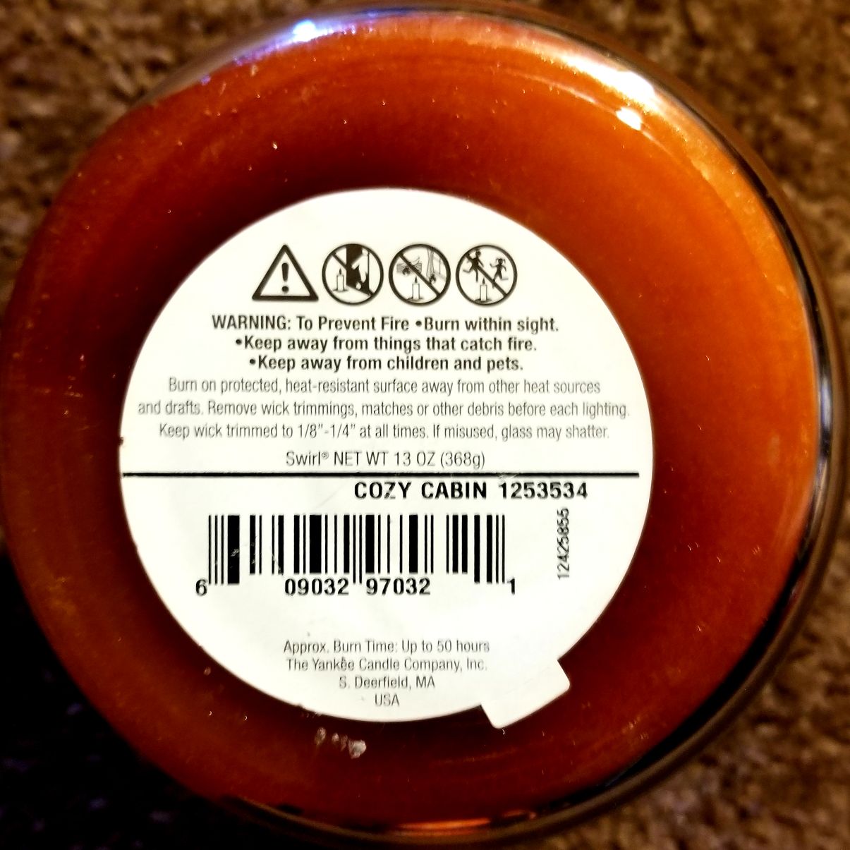 CANDLE: Camping Yankee Cozy Cabin - Yankee Candle (Camping Candles) action figure collectible - Main Image 2