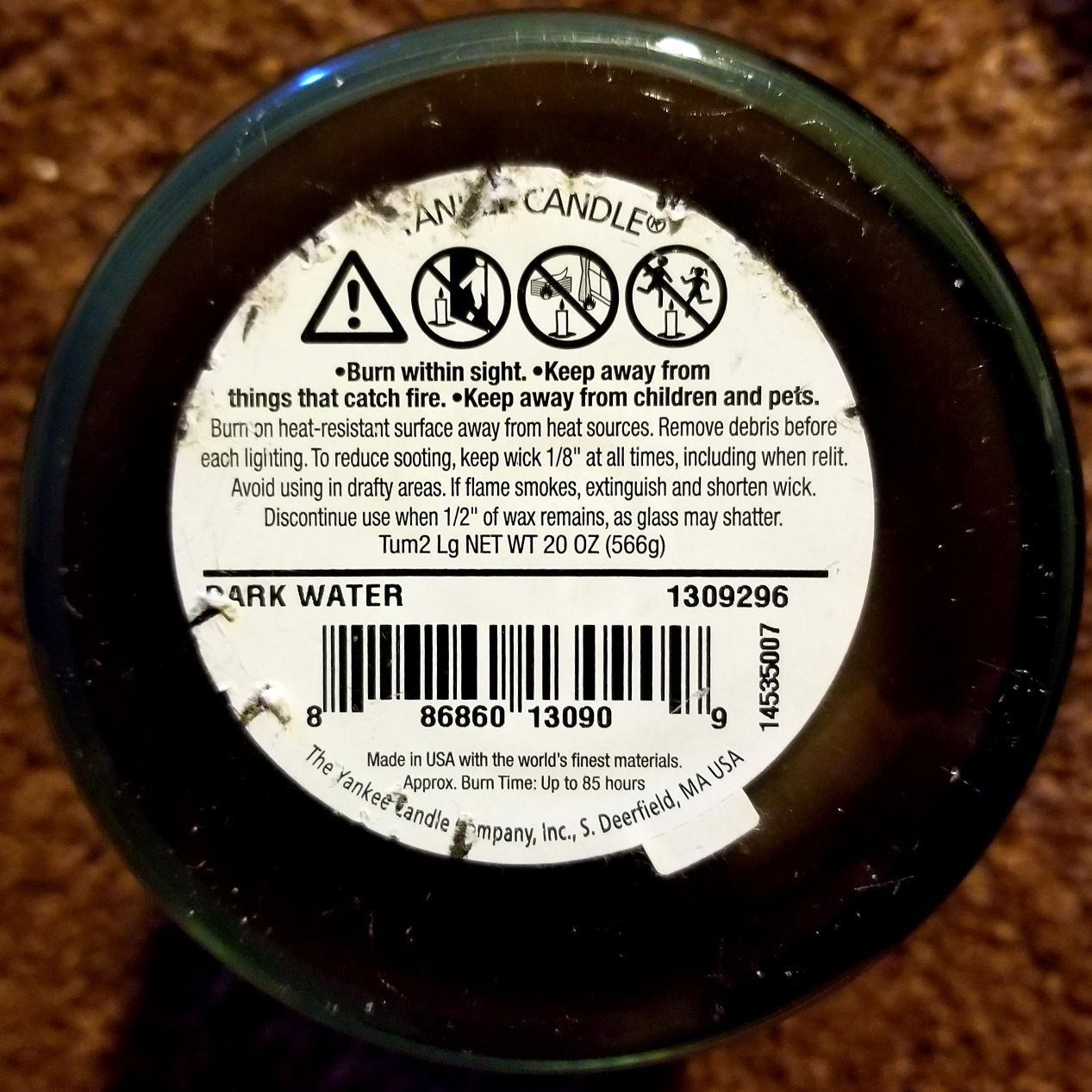 CANDLE: Moon Yankee Moonlight Dark Water - Yankee Candle (Moon Candles) action figure collectible - Main Image 2