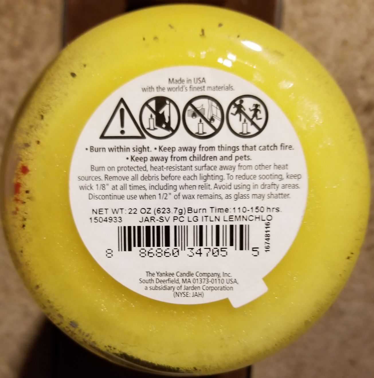 CANDLE: International Yankee Ialian Limoncello Postcard Collection Italy - Yankee Candle (International Candles) action figure collectible - Main Image 2