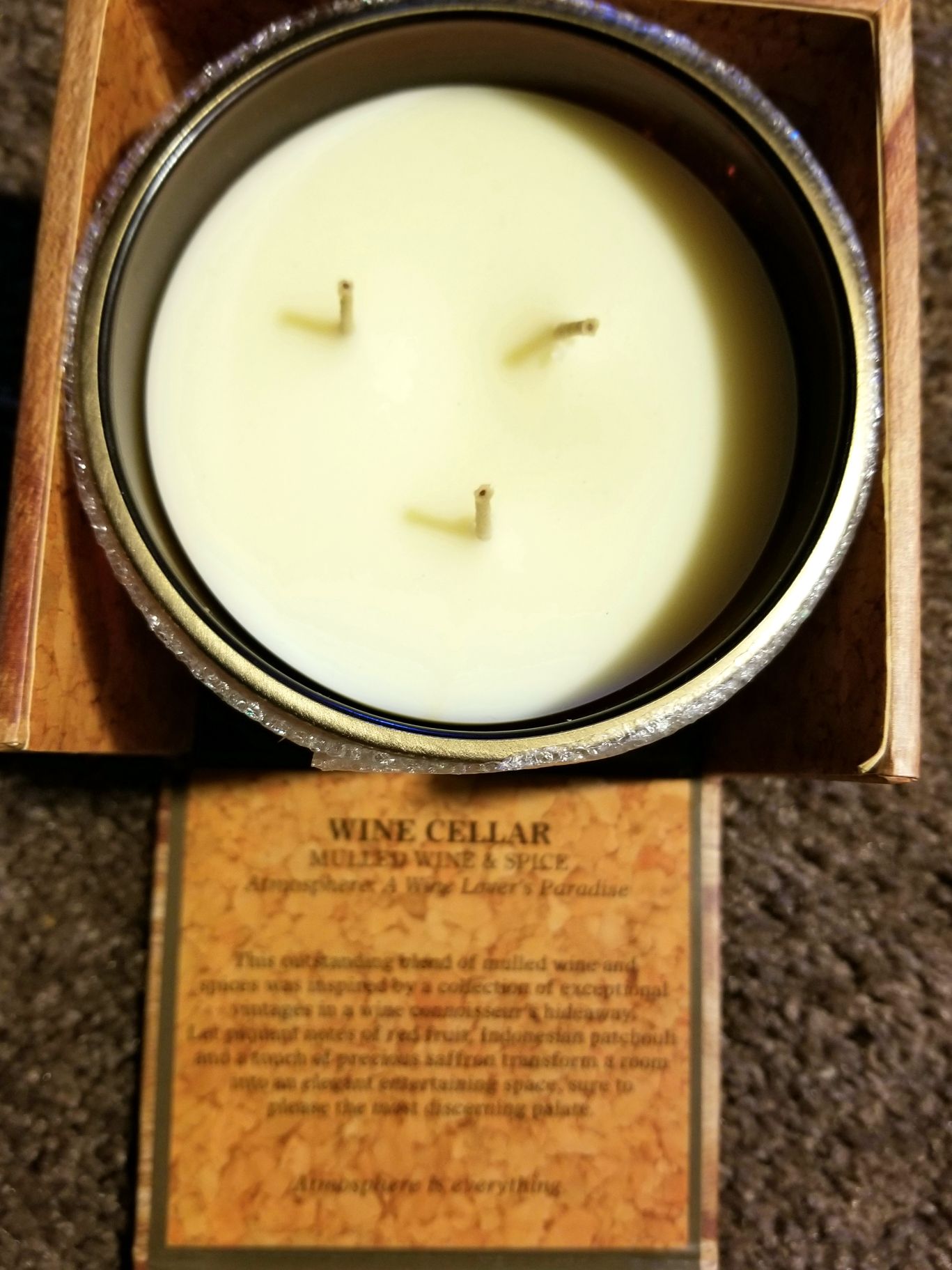 CANDLE: Wine Bath and Body Works Wine Cellar boxed edition - Bath & Bodyworks Candle (Wine & Sangria Candles) action figure collectible - Main Image 2