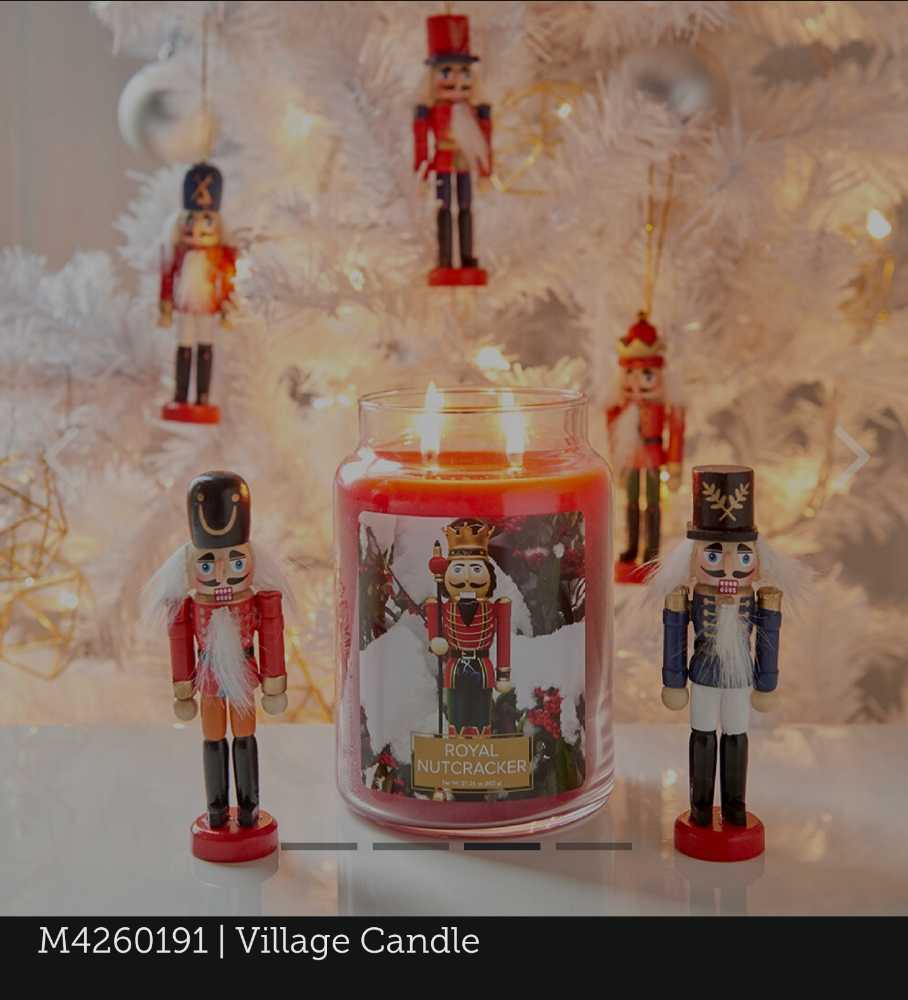 CANDLE: Christmas Village Candle The Royal Nutcracker 2019 - Village Candle (Christmas Candle) action figure collectible - Main Image 4