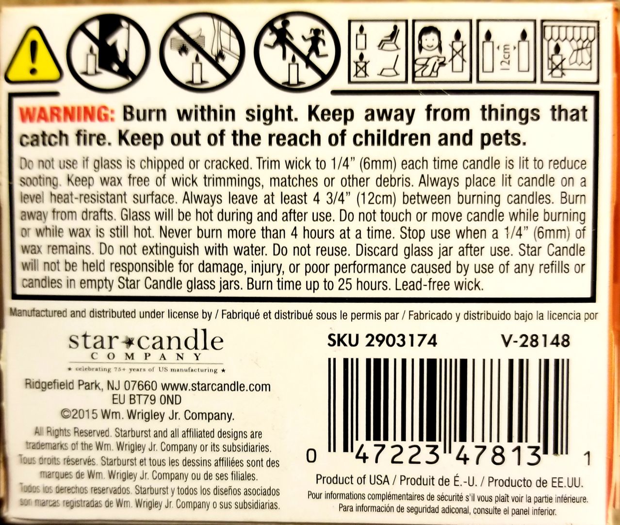 CANDLE: Halloween DW Home Vampire 2020 - DW Home Candle (Halloween Candles) action figure collectible - Main Image 2