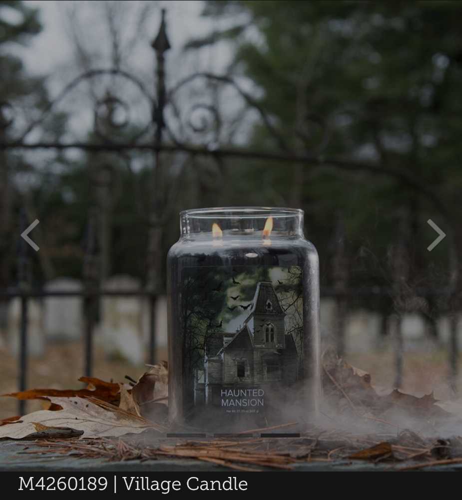 CANDLE: Halloween Village Haunted Mansion 2019 - Village Candle (Halloween Candle) action figure collectible [Barcode 602406644323] - Main Image 4