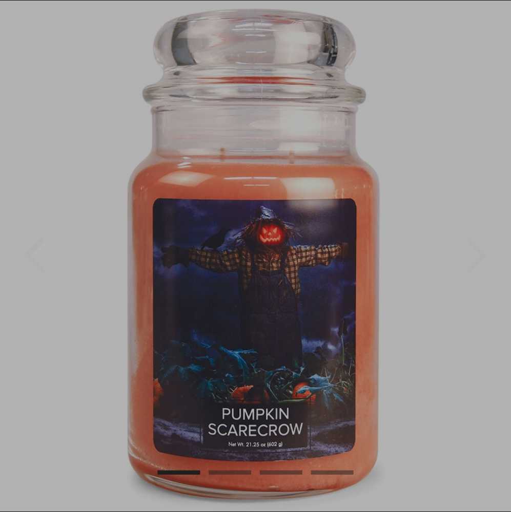 CANDLE: Halloween Village Pumpkin Scarecrow 2019 - Village Candle (Halloween Candle) action figure collectible [Barcode 602406644316] - Main Image 3
