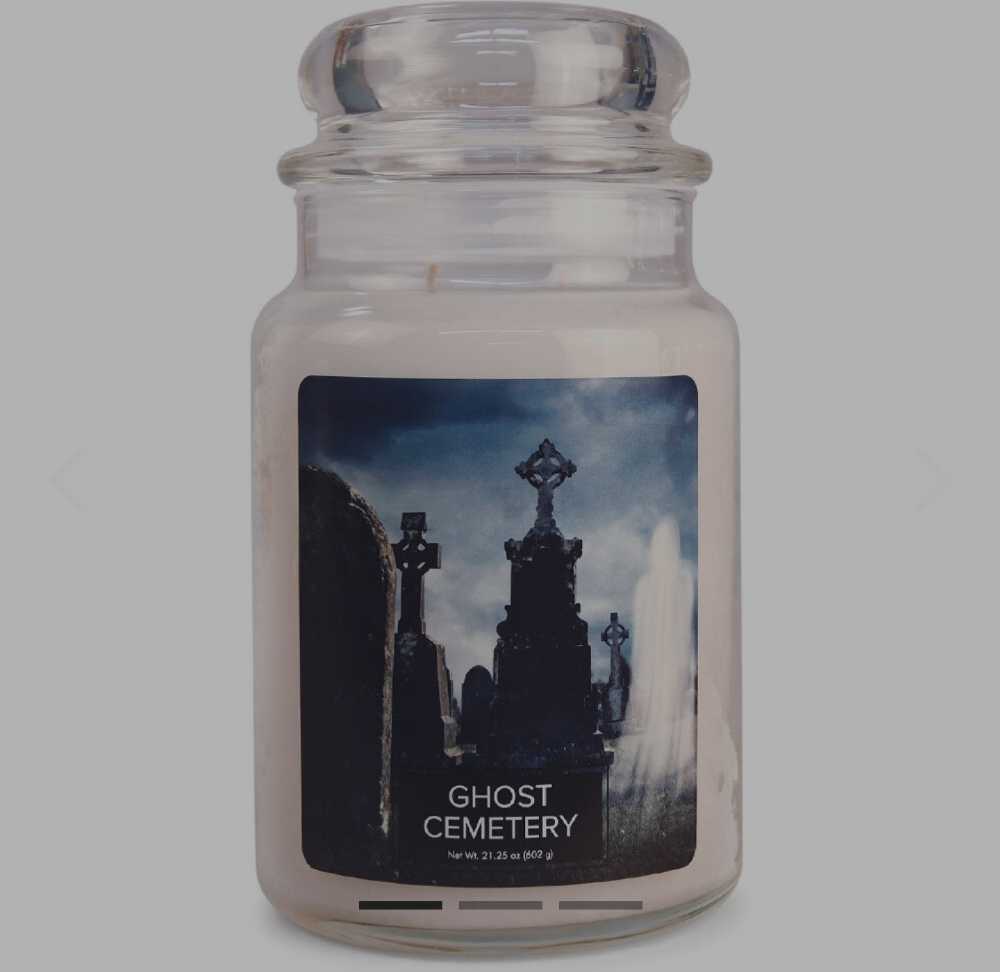 CANDLE: Halloween Village Ghost Cemetary 2019 - Village Candle (Halloween Candle) action figure collectible [Barcode 602406644309] - Main Image 3