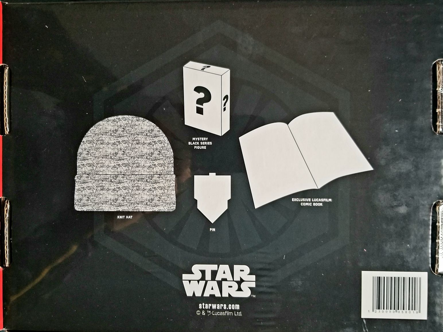 Red Exclusive Collector Mystery Box - Hasbro (Star Wars Black Series) action figure collectible [Barcode 1230000058018] - Main Image 2