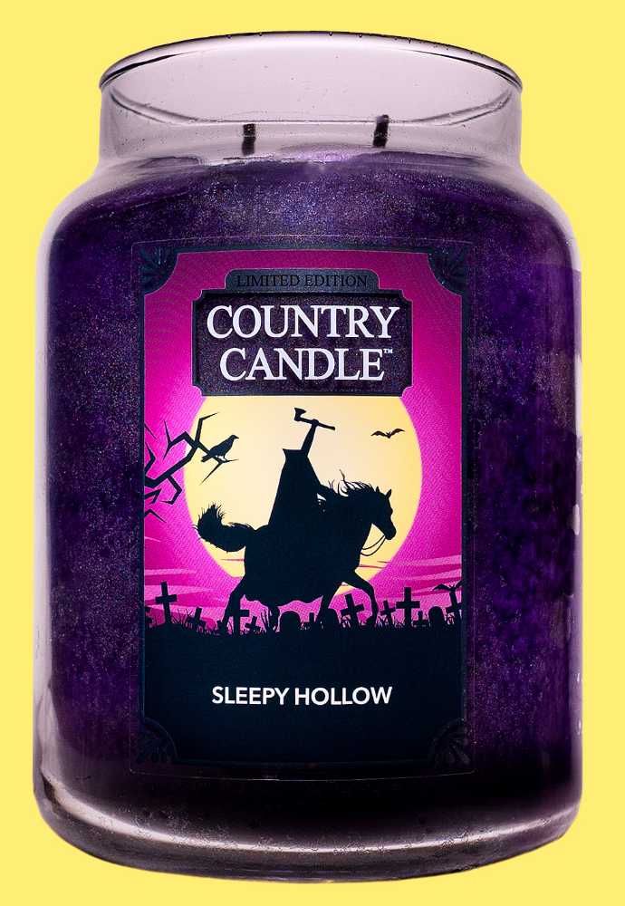CANDLE: Halloween Country Candle Sleepy Hollow Jar 2019 Kringle  - Kringle Candle (Halloween Candle) action figure collectible [Barcode 846853064093] - Main Image 3