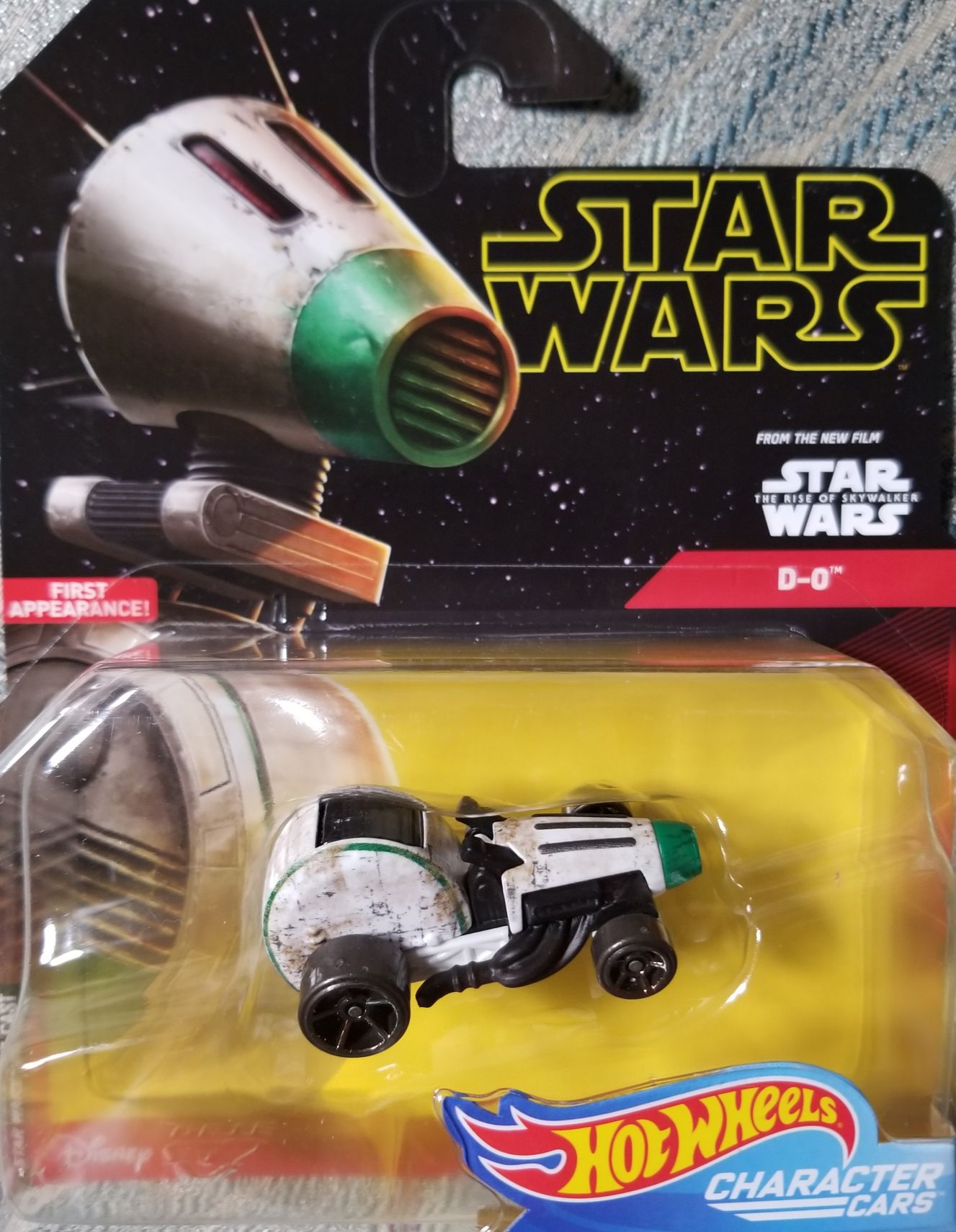 Hot Wheels Star Wars Battle Rollers Character Yoda SOLO: