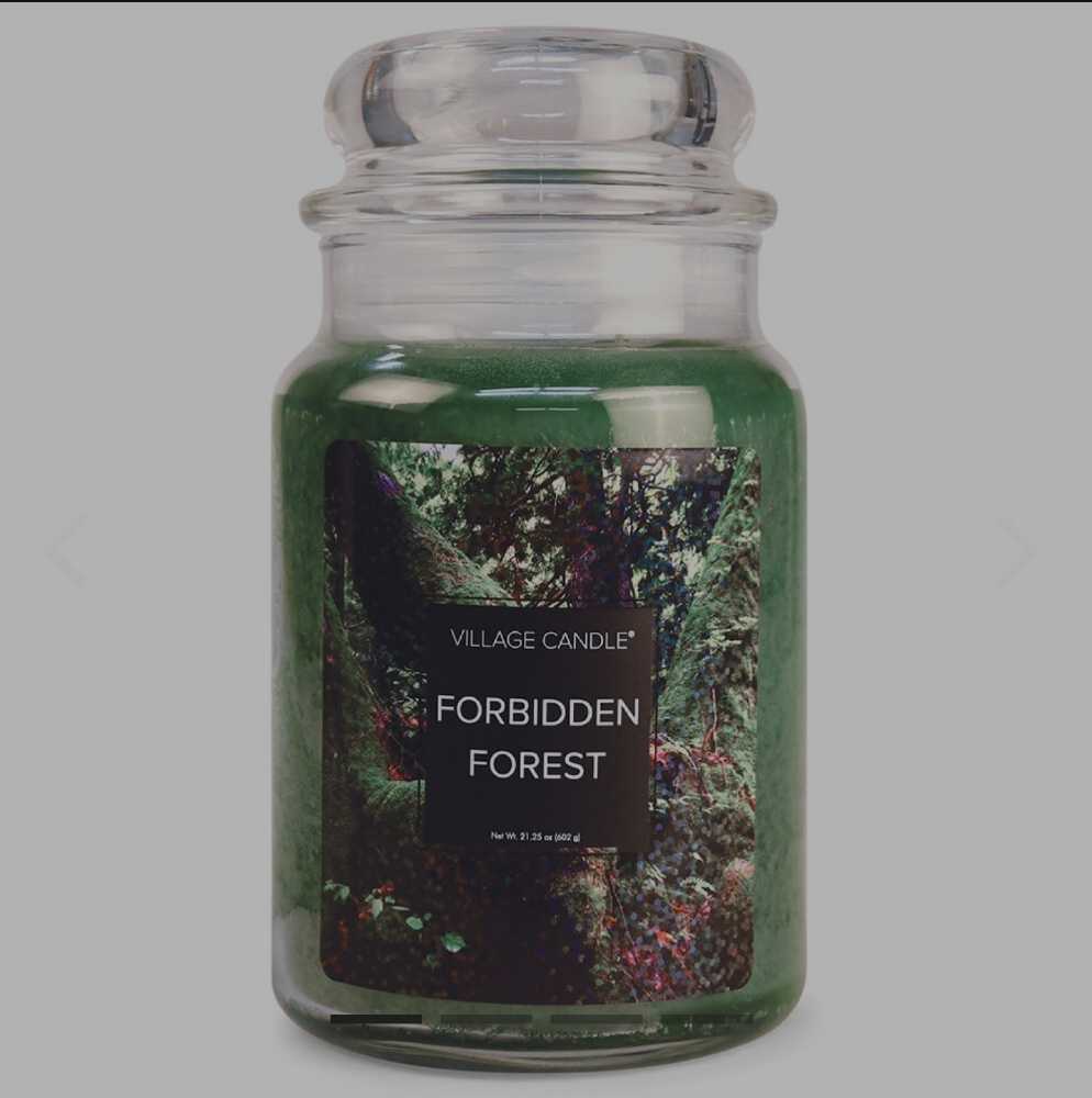 CANDLE: Enchanted Village Halloween Forbidden Forest 2019 - Village Candle (Enchanted Candles) action figure collectible [Barcode 602406641476] - Main Image 3