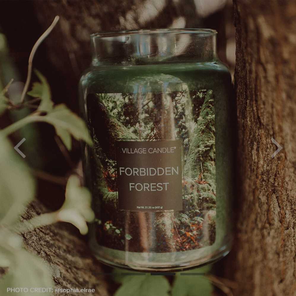 CANDLE: Enchanted Village Halloween Forbidden Forest 2019 - Village Candle (Enchanted Candles) action figure collectible [Barcode 602406641476] - Main Image 4