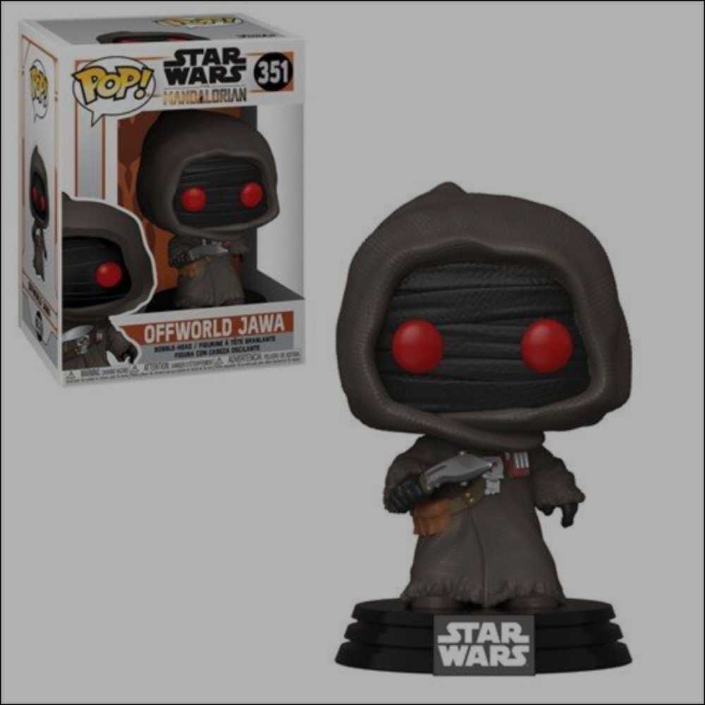 Funko Pop! Television: The Mandalorian - Off World Jawa MANDO - Funko (Star Wars The Mandalorian) action figure collectible [Barcode 0889698455435] - Main Image 4