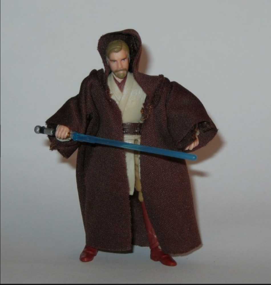 Vintage Collection - VC31 - Obi-Wan Kenobi Star Wars AOTC - Hasbro (Star Wars Episode II Attack of the Clones) action figure collectible - Main Image 3