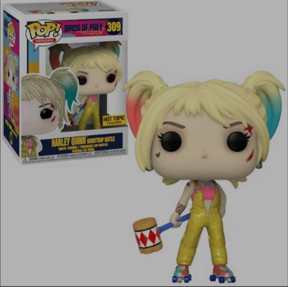 Funko Pop! Movies: Birds of Prey - Harley Quinn Boobytrap Battle - Funko (Birds of Prey (and the Fantabulous Emancipation of One Harley Quinn)) action figure collectible [Barcode 0889698443708] - Main Image 4