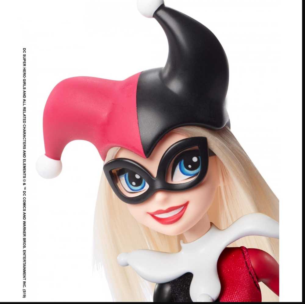 HARLEY QUINN Doll - Mattel (DC Super Hero Girls) action figure collectible [Barcode 887961823882] - Main Image 4