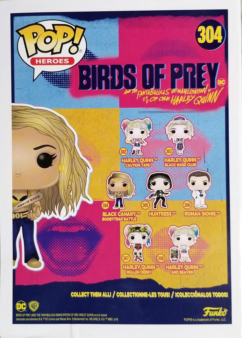 Funko Pop! Movies: Birds of Prey - Black Canary Boobytrap Battle - Funko (Birds of Prey (and the Fantabulous Emancipation of One Harley Quinn)) action figure collectible [Barcode 0889698443722] - Main Image 2