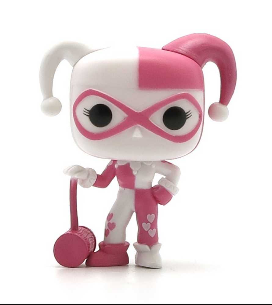 Funko Pop! DC Superheros: Harley Quinn DC Superheros Pink Valentine - Funko (DC Funko Pops!) action figure collectible [Barcode 0849803088712] - Main Image 3