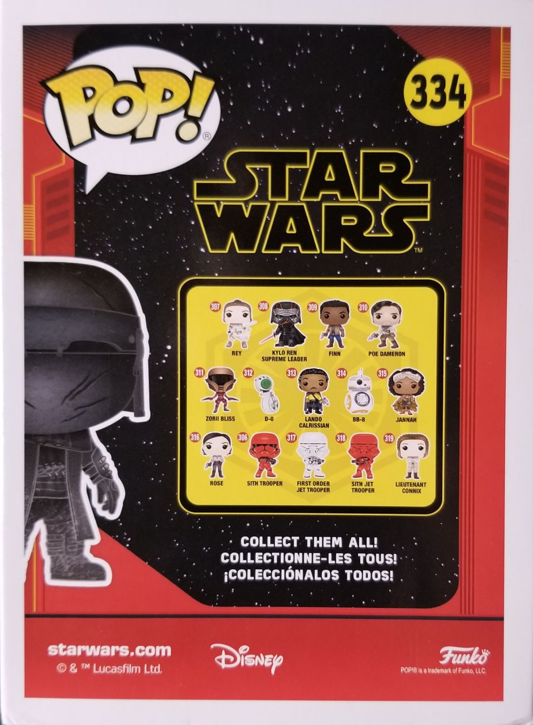 Funko Pop! Movies: Star Wars Knight of Ren (Arm Cannon) - Chrome Edition - TROS - Funko (Star Wars Episode IX The Rise of Skywalker) action figure collectible - Main Image 2