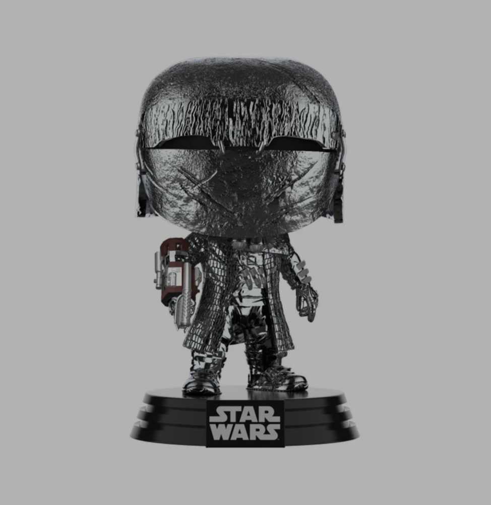 Funko Pop! Movies: Star Wars Knight of Ren (Arm Cannon) - Chrome Edition - TROS - Funko (Star Wars Episode IX The Rise of Skywalker) action figure collectible - Main Image 3