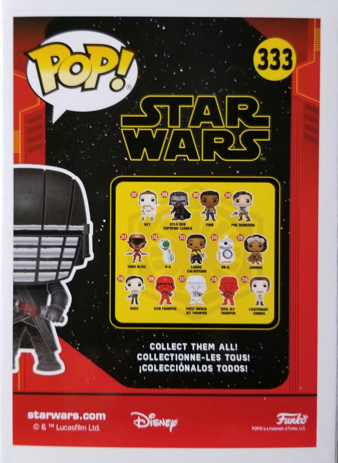 Funko Pop! Movies: Star Wars Knight of Ren (Scythe) TROS - Funko (Star Wars Episode IX The Rise of Skywalker) action figure collectible - Main Image 2