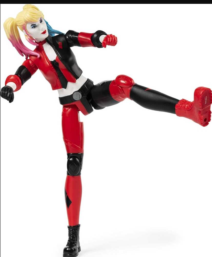 Batman: Missions 12 inch - Harley Quinn: By Spin Master - DC Mattel (Batman Mission True Moves) action figure collectible [Barcode 778988169810] - Main Image 3