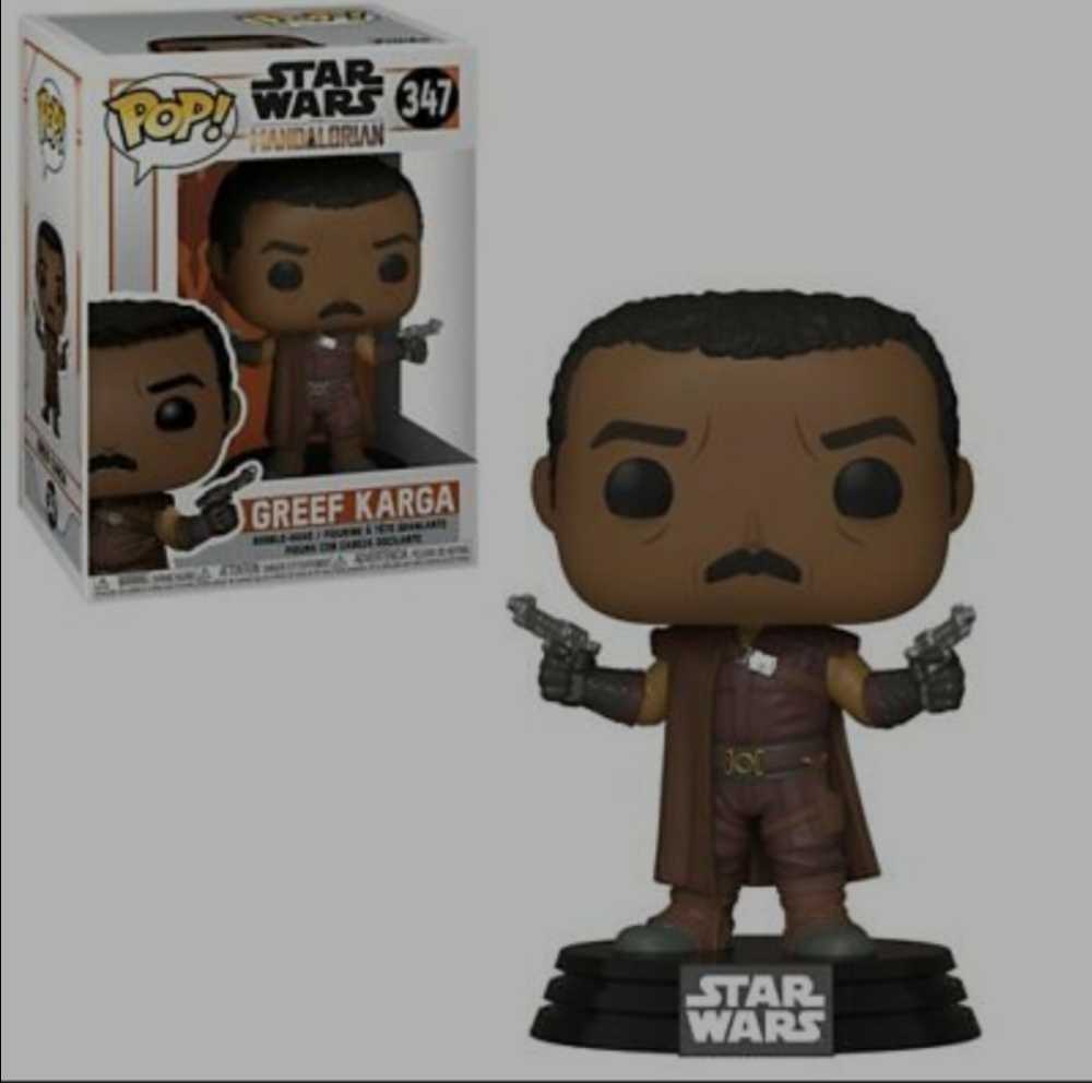 Funko Pop! Television: The Mandalorian Greef Karga MANDO - Funko (Star Wars The Mandalorian) action figure collectible [Barcode 0889698455398] - Main Image 4