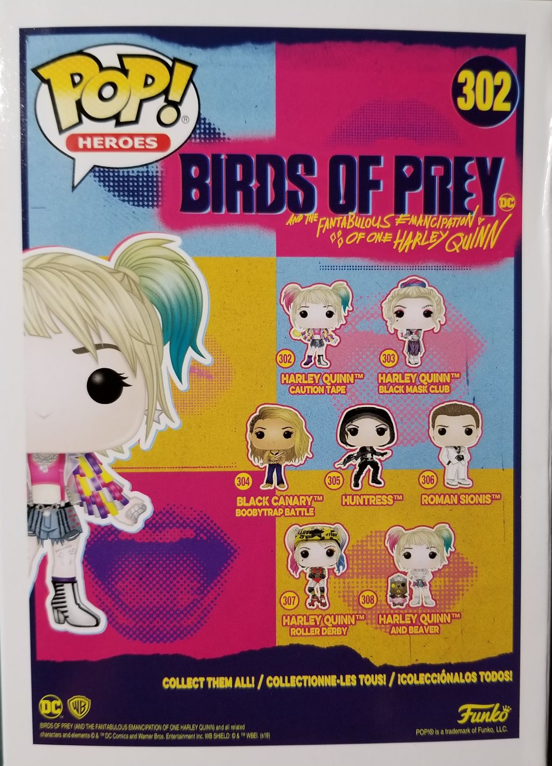 Funko Pop! Movies: Birds of Prey - Harley Quinn Caution Tape - Funko (Birds of Prey (and the Fantabulous Emancipation of One Harley Quinn)) action figure collectible [Barcode 0889698443678] - Main Image 2
