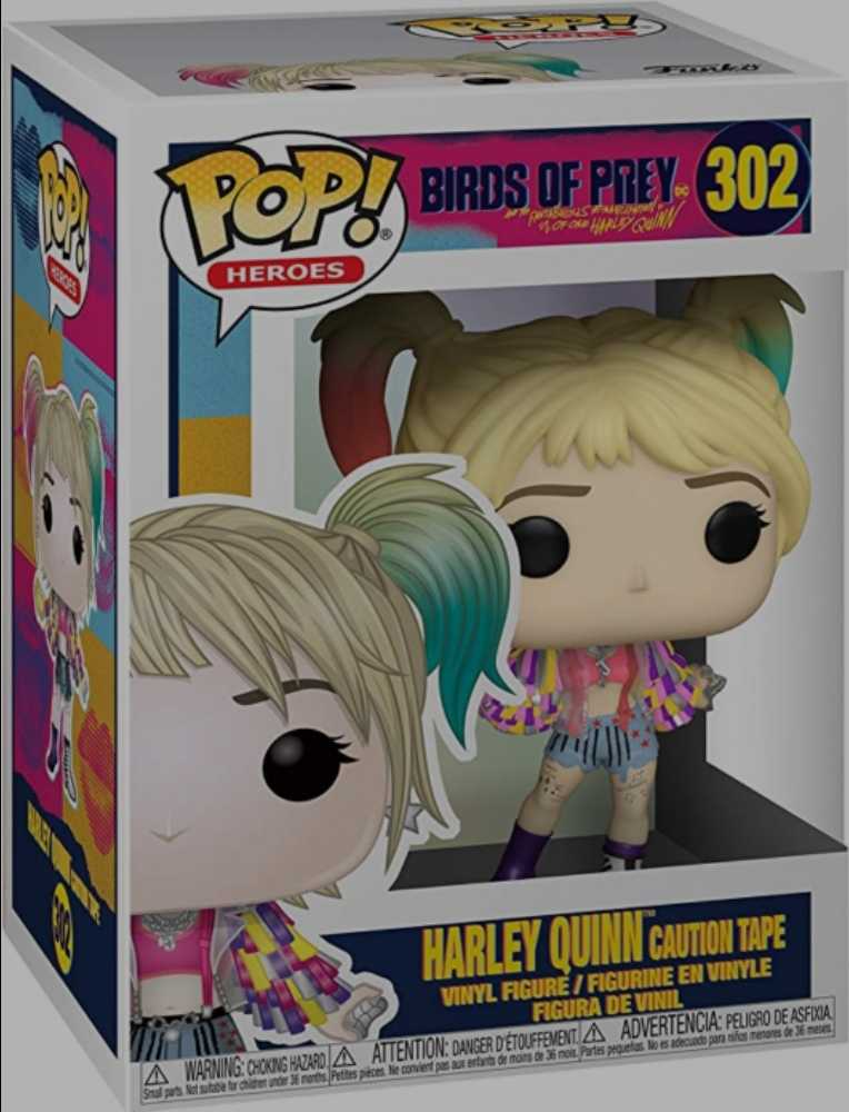 Funko Pop! Movies: Birds of Prey - Harley Quinn Caution Tape - Funko (Birds of Prey (and the Fantabulous Emancipation of One Harley Quinn)) action figure collectible [Barcode 0889698443678] - Main Image 4