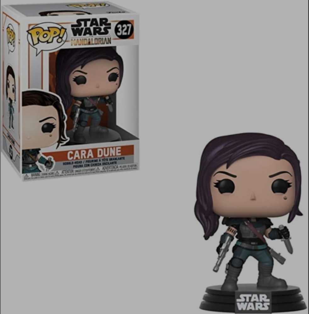 Funko Pop! Television: The Mandalorian Cara Dune MANDO - Funko (Star Wars The Mandalorian) action figure collectible - Main Image 4