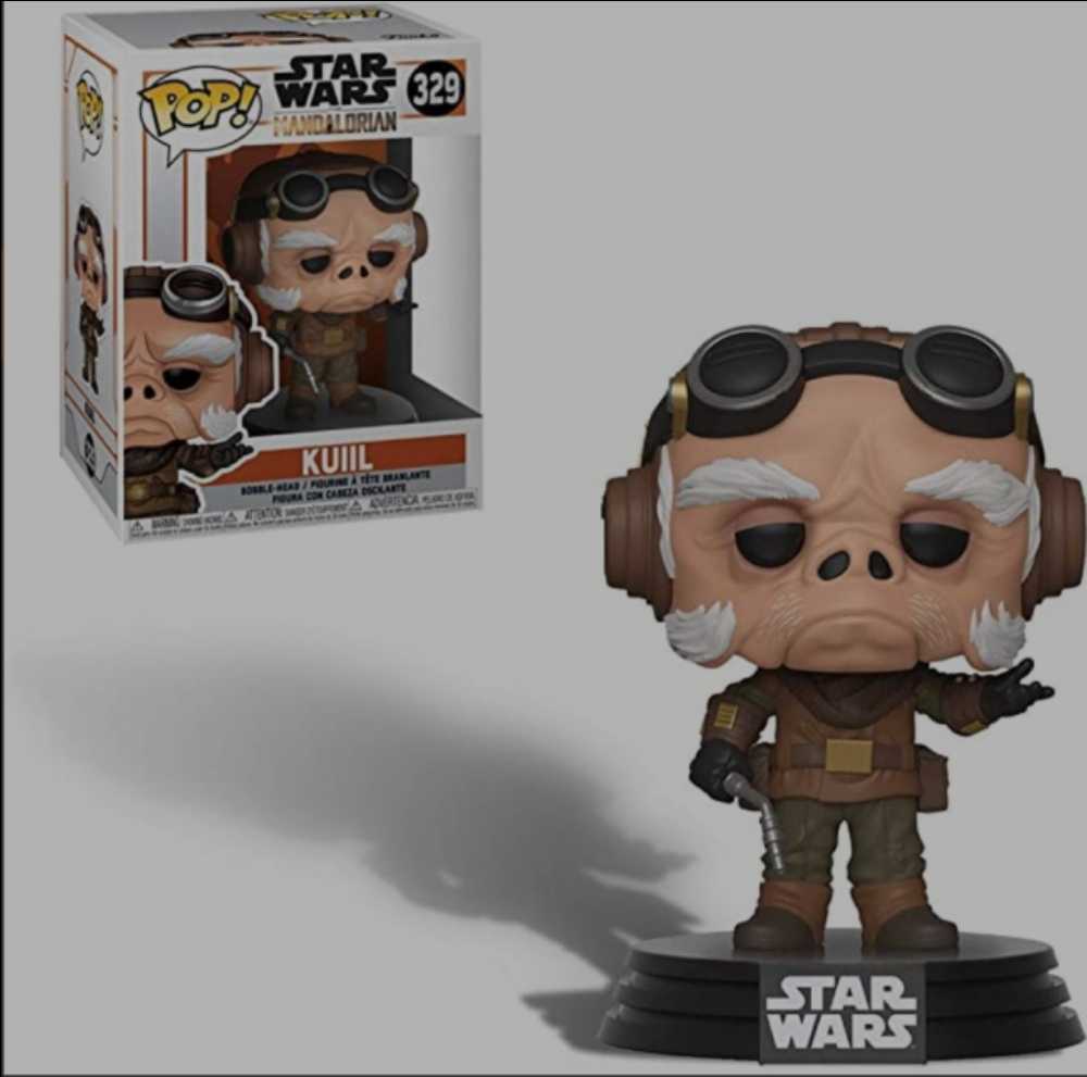 Funko Pop! Television: The Mandalorian Kuiil MANDO - Funko (Star Wars The Mandalorian) action figure collectible - Main Image 4