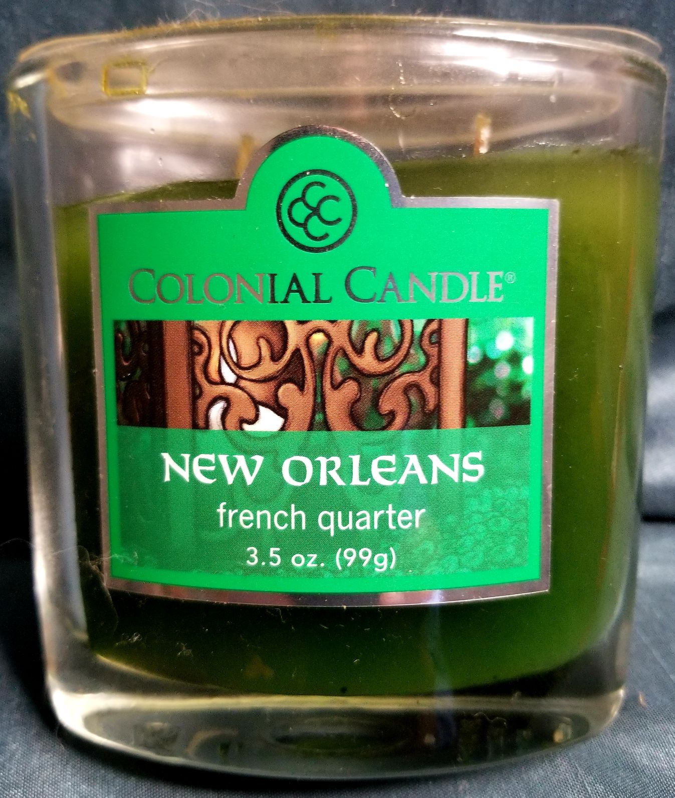 CANDLE: Mardi Gras Colonial Candle French Quarter 2014 - Colonial Candle (Mardi Gras Candles) action figure collectible - Main Image 1