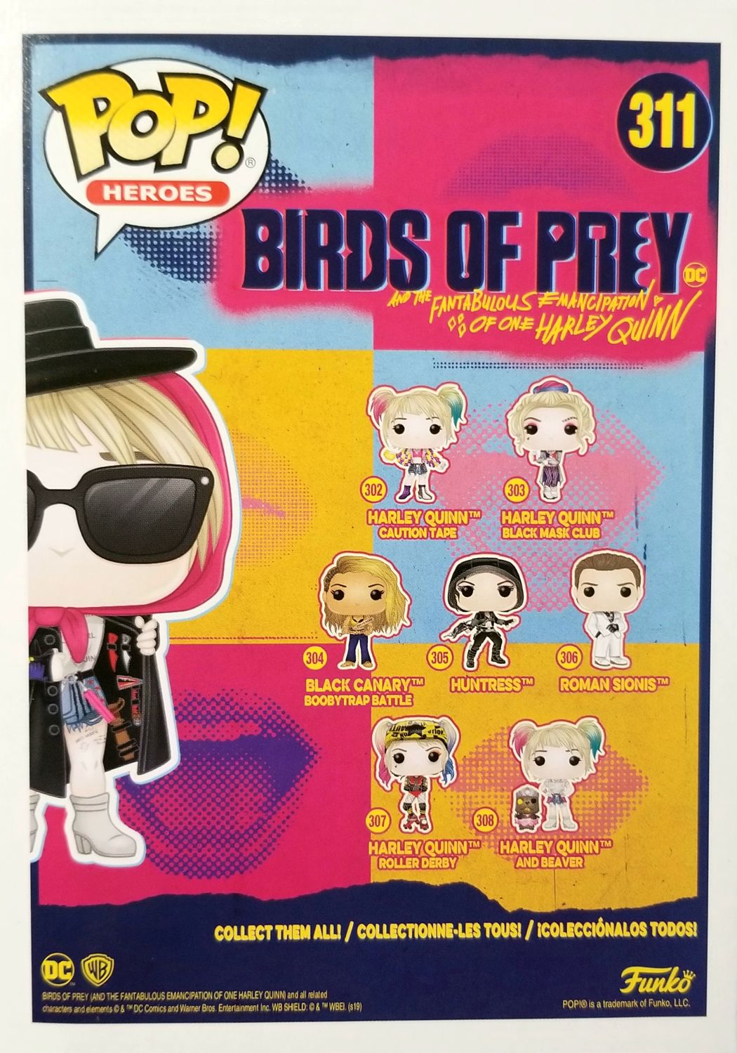 Funko Pop! Movies: Birds of Prey - Harley Quinn Incognito - Funko (Birds of Prey (and the Fantabulous Emancipation of One Harley Quinn)) action figure collectible [Barcode 0889698443777] - Main Image 2