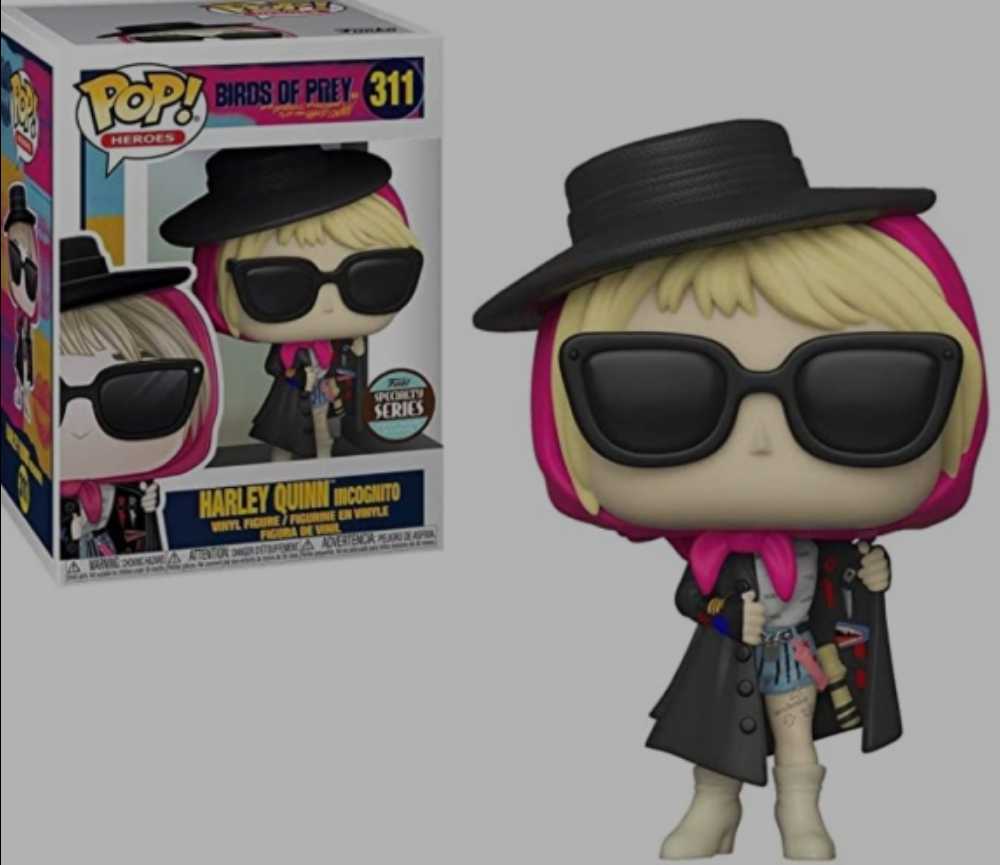 Funko Pop! Movies: Birds of Prey - Harley Quinn Incognito - Funko (Birds of Prey (and the Fantabulous Emancipation of One Harley Quinn)) action figure collectible [Barcode 0889698443777] - Main Image 4