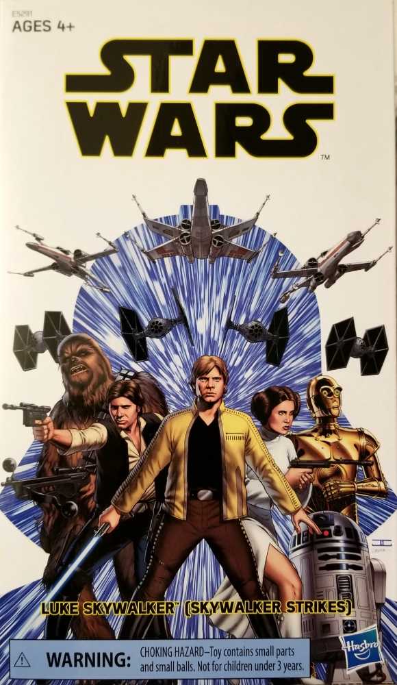 Black Series Red Exclusive Fan Channel - Luke Skywalker (Skywalker Strikes) Comic Figure Fan Site - Hasbro (Star Wars Comic) action figure collectible - Main Image 3