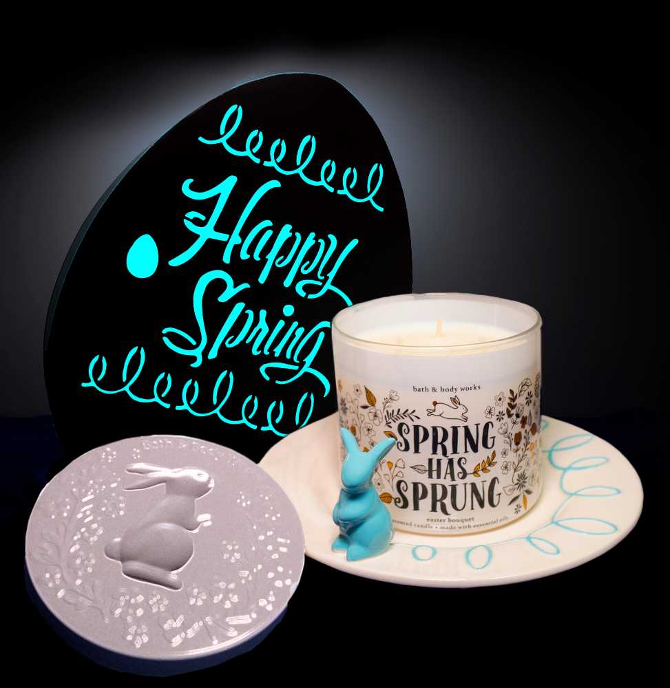 CANDLE: Easter Bath and Bodyworks Spring Has Sprung Easter Bouquet 2020 - Bath & Bodyworks Candle (Easter Candles) action figure collectible [Barcode 667552368844] - Main Image 3