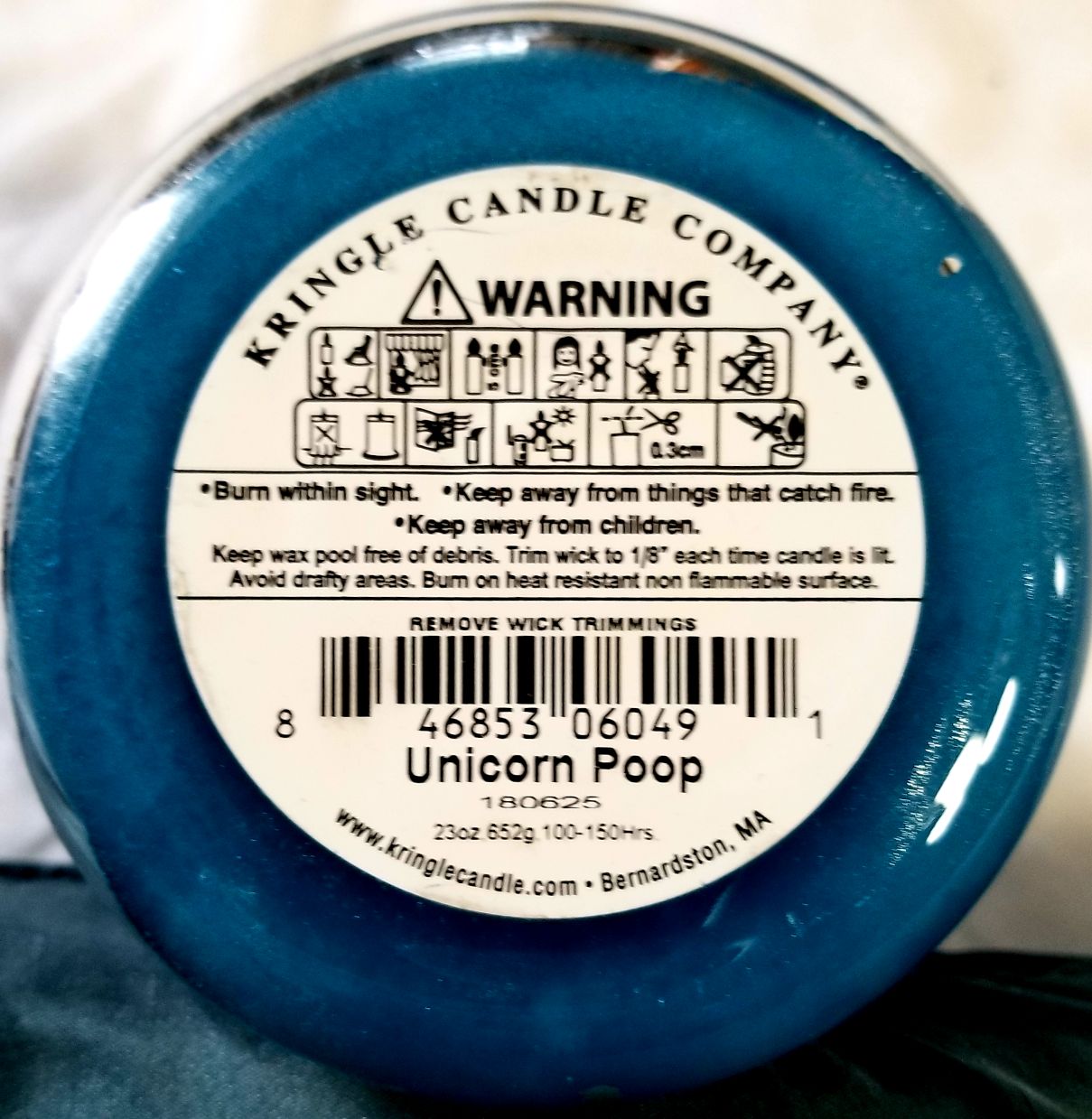 CANDLE: Enchanted Country Candle Unicorn Poop 2018 Kringle - Country Candle (Enchanted Candles) action figure collectible - Main Image 2