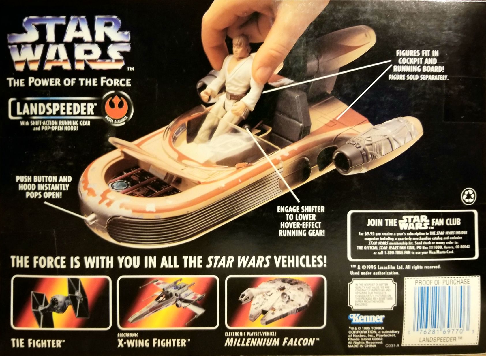 POTF - Landspeeder - Kenner (Star Wars) action figure collectible - Main Image 2