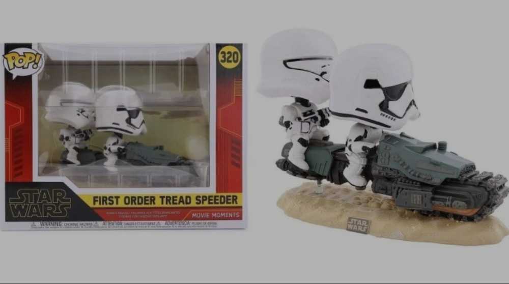Funko Pop! Movies: Star Wars Movie Moments First Order Treadspeeder Boxset TROS - Funko (Star Wars Episode IX The Rise of Skywalker) action figure collectible [Barcode 0889698399159] - Main Image 4