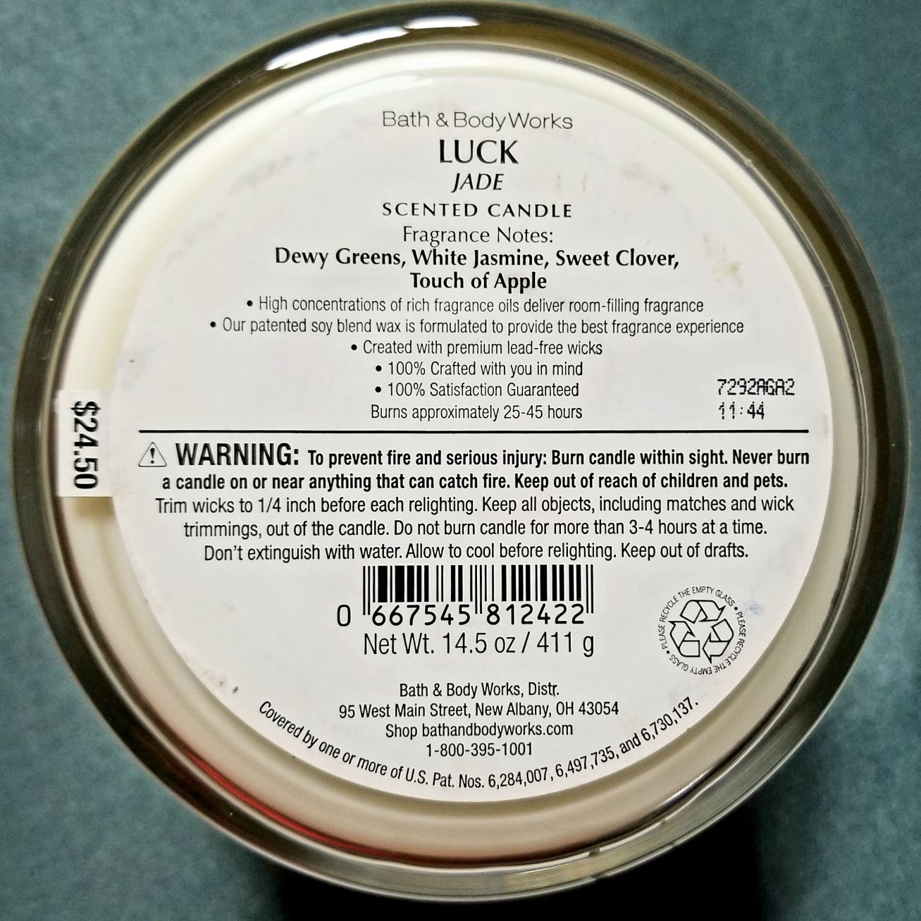 CANDLE: Wine Colonial Candle Napa Valley 2015 - Colonial Candle (Wine & Sangria Candles) action figure collectible [Barcode 048019655019] - Main Image 2