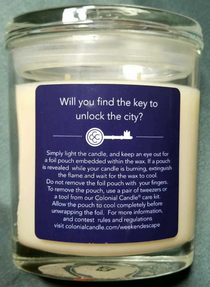 CANDLE: Wine Colonial Candle Napa Valley 2015 - Colonial Candle (Wine & Sangria Candles) action figure collectible [Barcode 048019655019] - Main Image 3