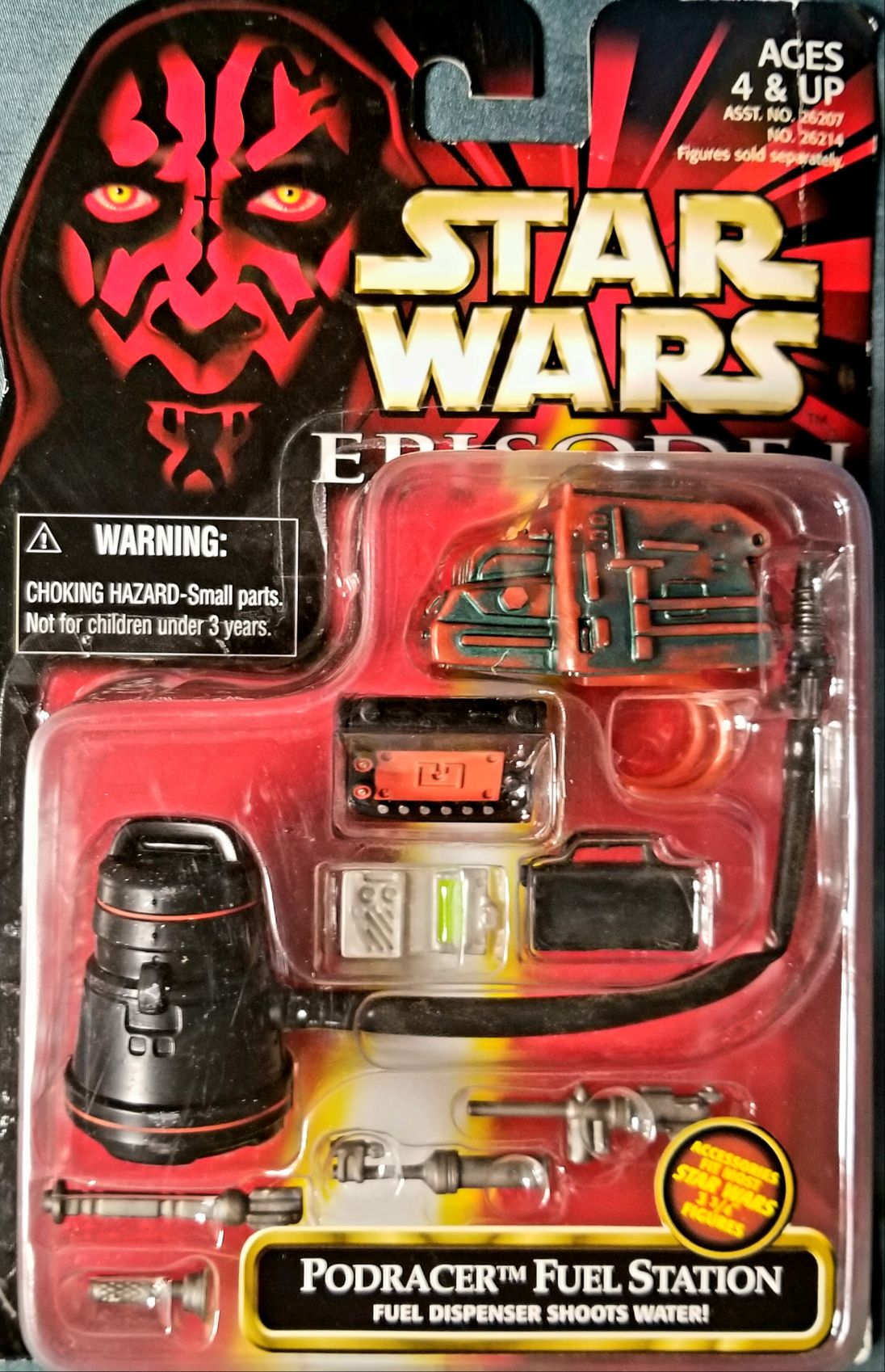 Phantom Menace Accessories 3.75 - Pod Racer Fuel Station Set TPM - Hasbro (Star Wars Episode I The Phantom Menace) action figure collectible - Main Image 1