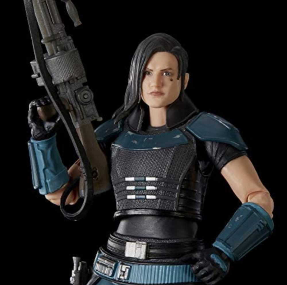 Star Wars Black Series Red #101 Laura Dune Star Wars MANDO - Hasbro (Star Wars The Mandalorian) action figure collectible - Main Image 3