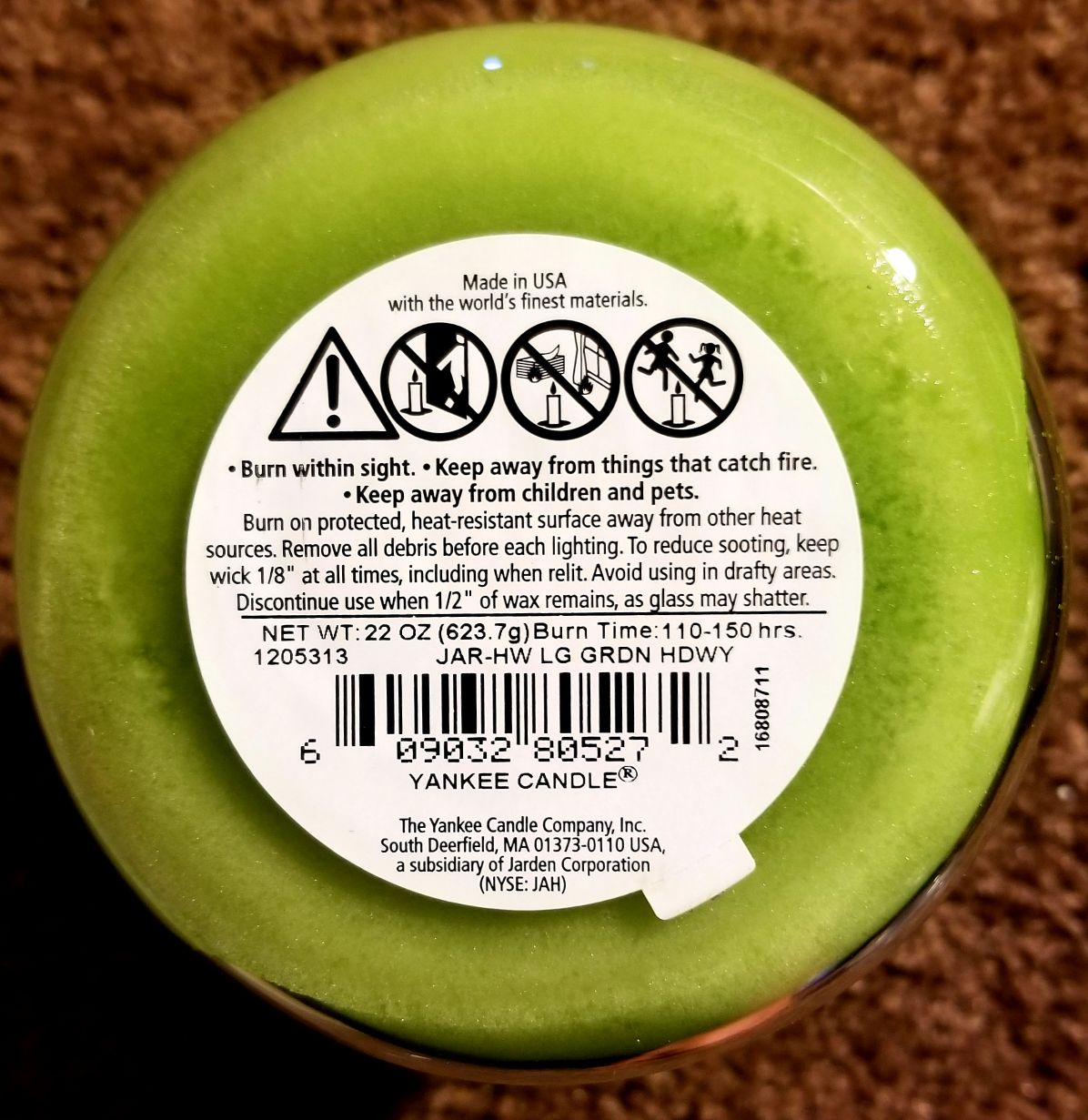 CANDLE: Garden Yankee Garden Hideaway - Yankee Candle (Garden Candles) action figure collectible [Barcode 603092805272] - Main Image 2