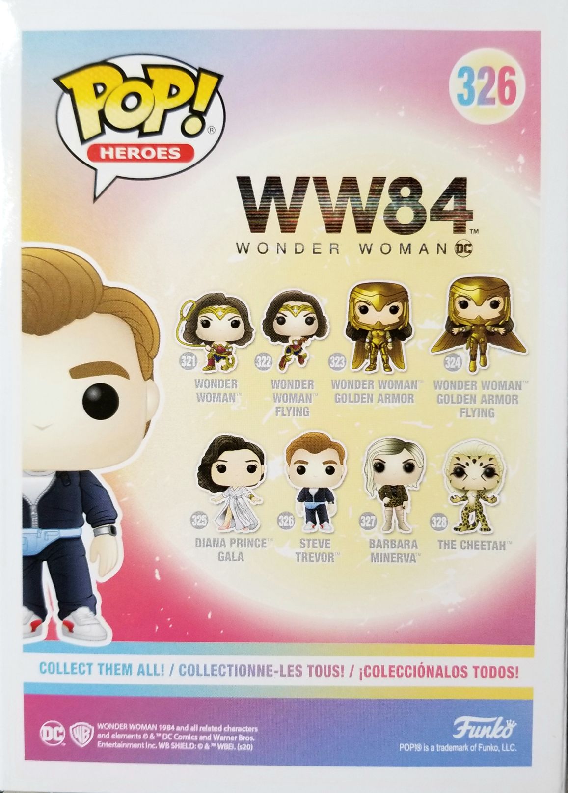 Funko Pop! Movies: WW84 Steve Trevor - Funko (Wonder Woman 1984) action figure collectible [Barcode 0889698466653] - Main Image 2